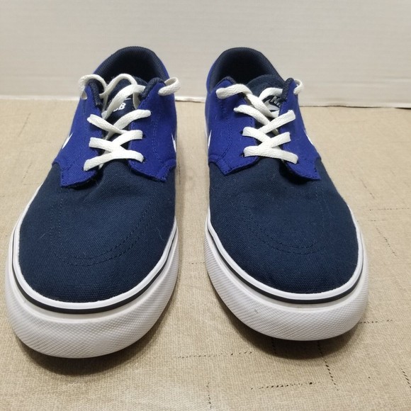 Nike SB Charge Skate Shoes Blue Size 7 Youth Canvas Sneaker Unisex Boys Girls - Picture 10 of 12